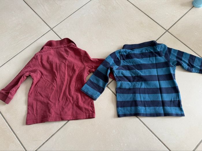 Lot de deux polos manches longues - photo numéro 4