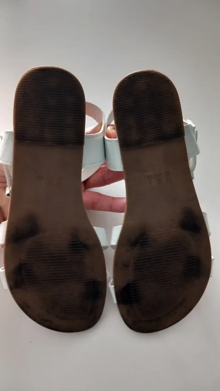 Sandalettes blanches Primark - photo numéro 5