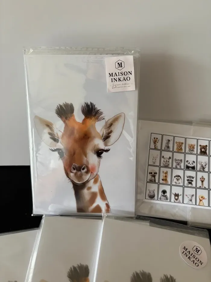 Affiches “Portraits d’Animaux” pour chambre d'enfant