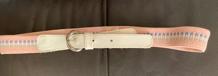 Ceinture imprimée rose - photo numéro 2