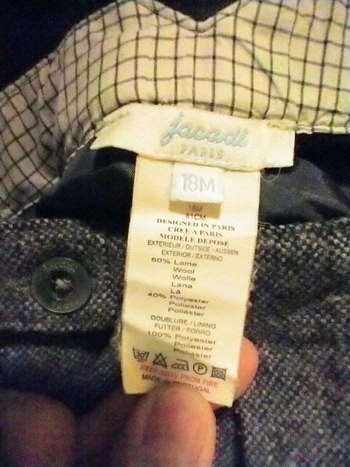 Pantalon marque Jacadi en bon état taille 18 mois (81cm) - photo numéro 4