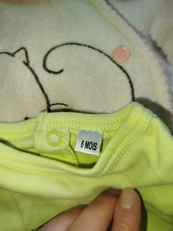 Lot 4 pyjamas bébé fille 6 mois