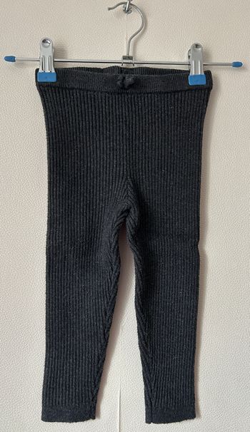 legging côtelé en maille taille 18 mois