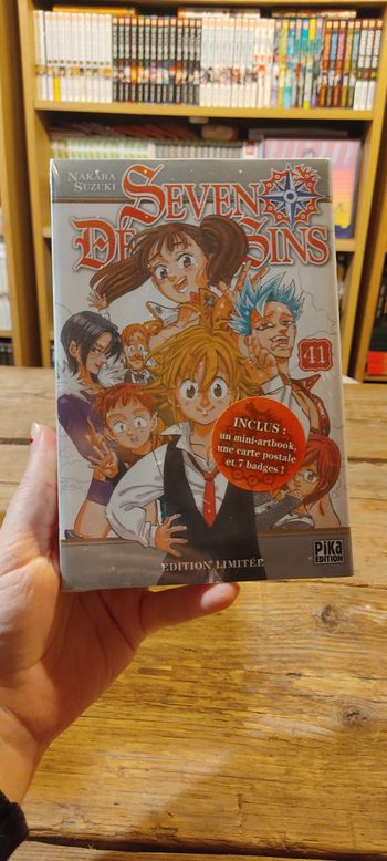 Manga Seven deadly sins collector tome 41 sous blister