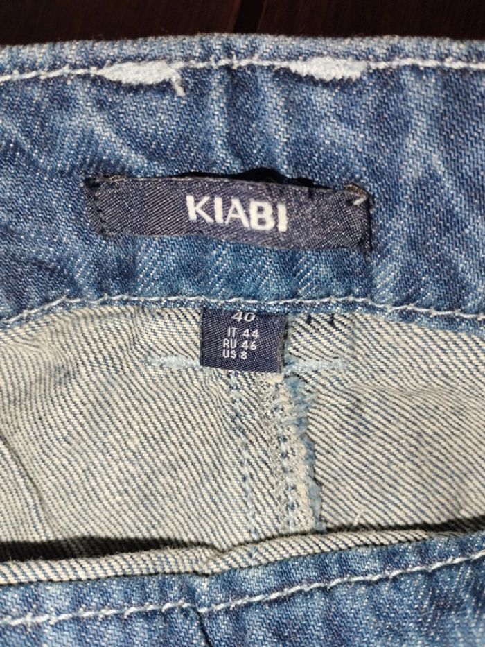 Salopette short jean 40 - photo numéro 2