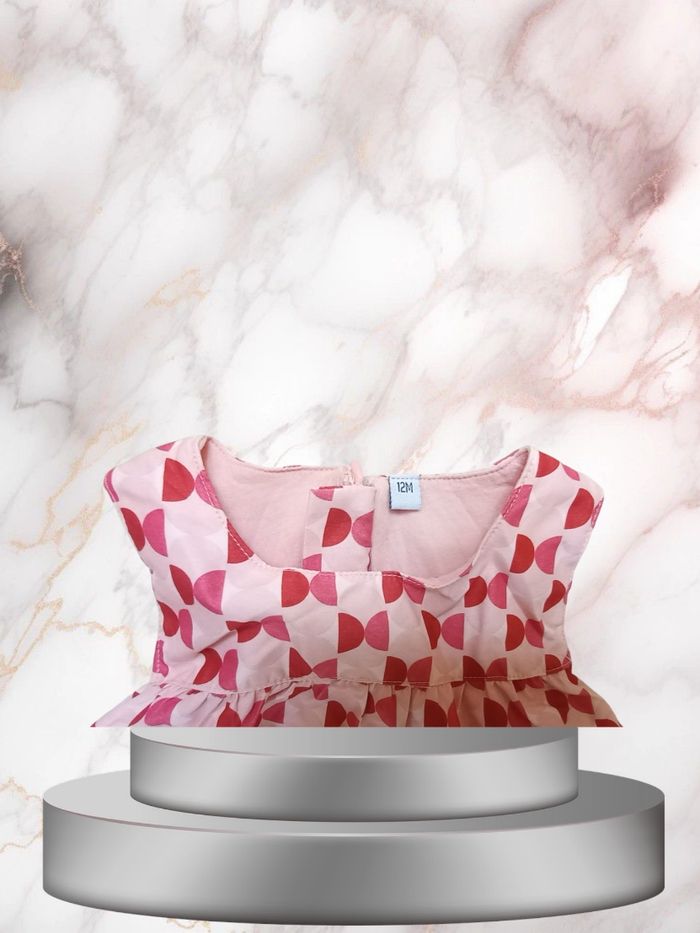 🎀 Robe d'Été Papillon Rose taille 12 mois pour de Futures Championnes de la Farandole💃 - photo numéro 3