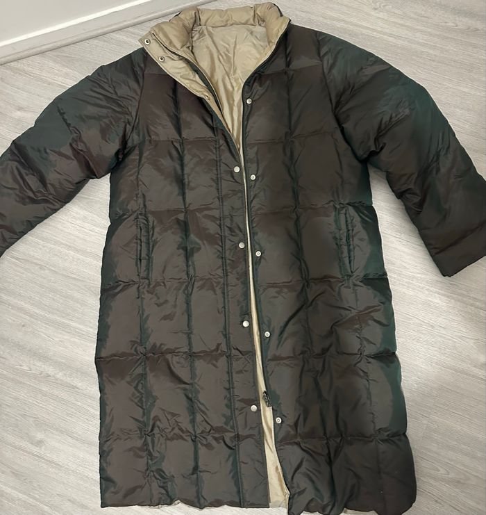 Veste chaude et longue femme