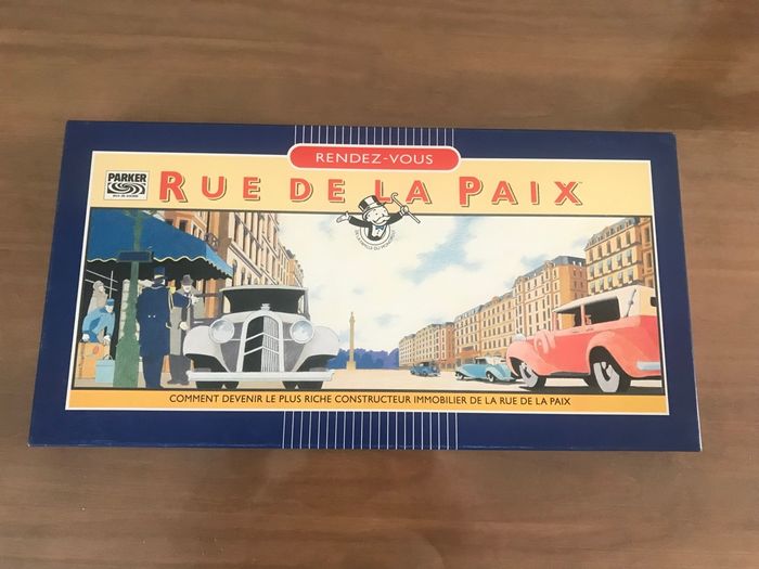Rendez-vous  Rue de la paix  Éditions Parker 1985 8 ans
