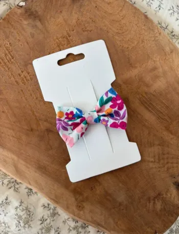 Barrette sergent major goûter au jardin