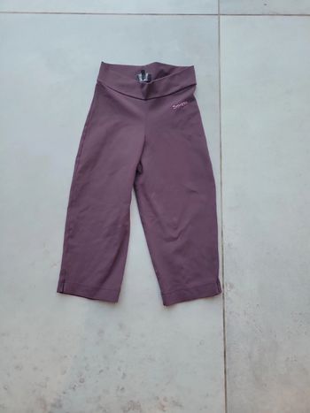 Leggings cycliste mi mollet taille 10 ans fille pantalon