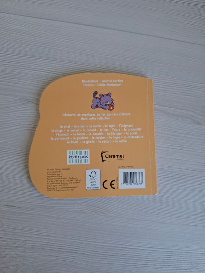 Livre bébé Misti le chat - photo numéro 3