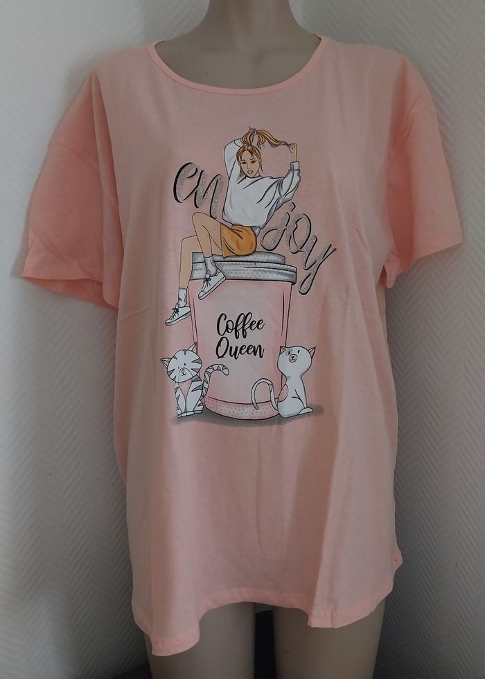 Tee-shirt coton.