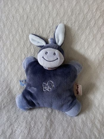 Peluche âne Nattou 