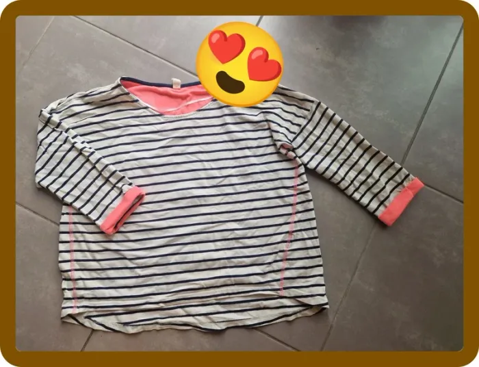 Tee-shirt marinière femme