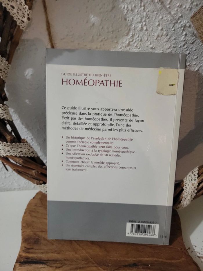 Livre pratique "Homéopathie" - photo numéro 3