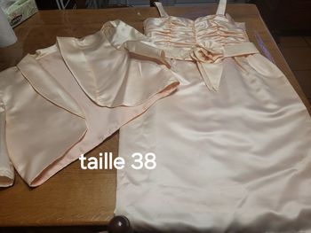 Ensemble robe et caraco vintage taille 38