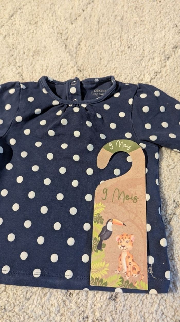 T-shirt bleu marine Orchestra