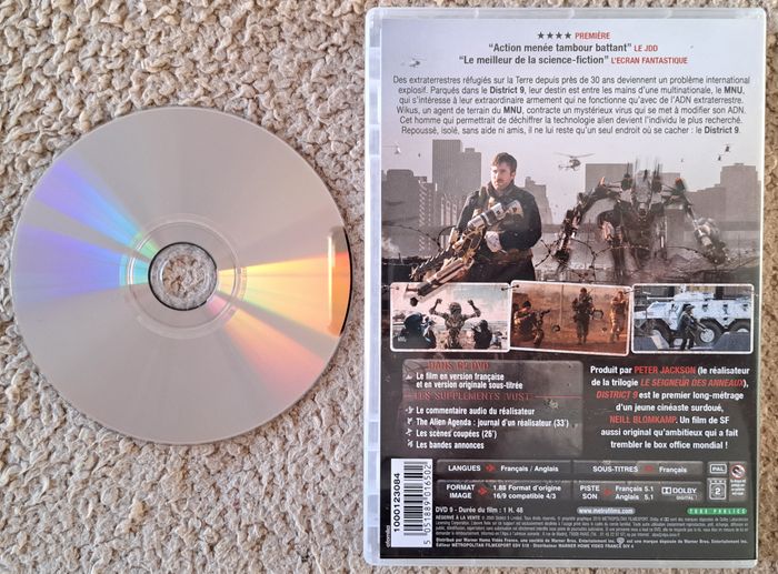 💿 DVD : District 9 - photo numéro 3