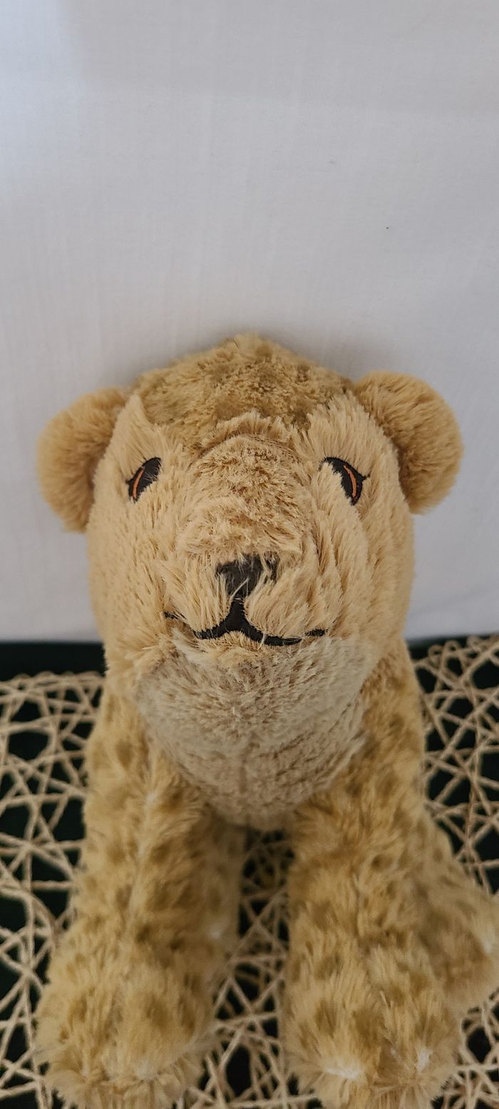 Peluche lionceau IKEA DJUNGELSKOG marron 20 cm - photo numéro 5