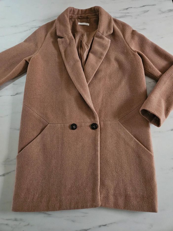 See U Soon manteau marron clair taille M - photo numéro 2