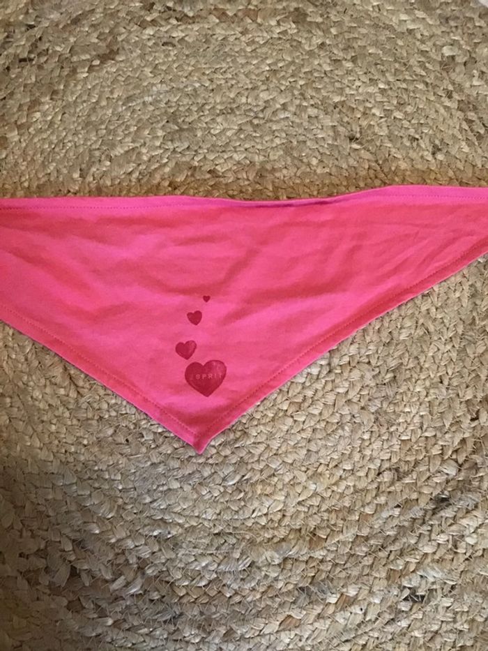 Fishu enfant rose bandeau tête ou à Porter en foulard marque esprit - photo numéro 2