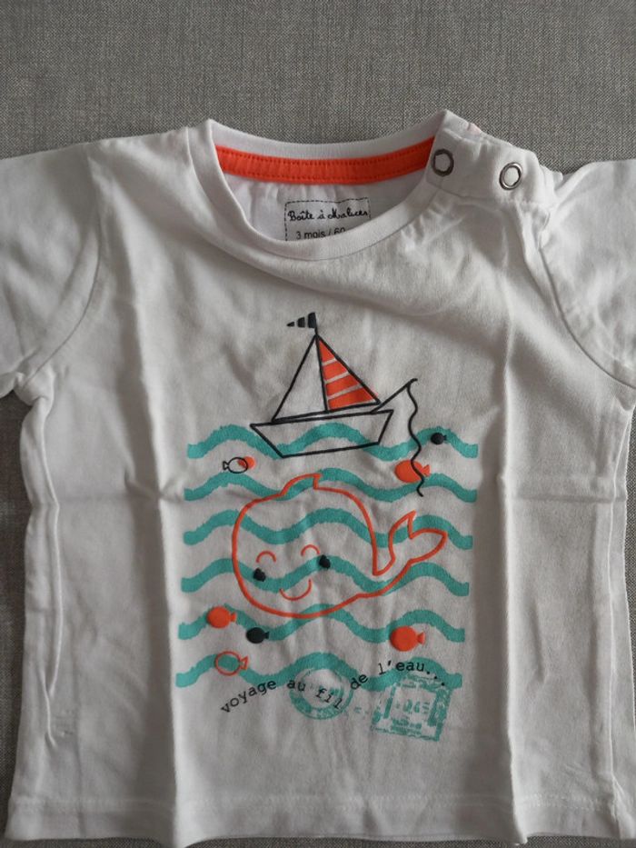 Lot 9 vêtements 1 et 3 mois TBE - photo numéro 9