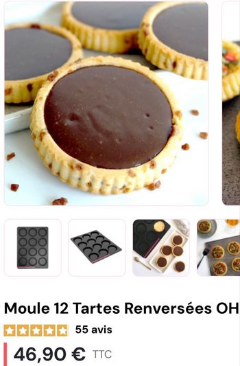moule tartes renversées 