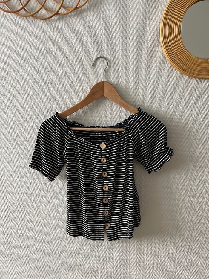 Haut manches courtes femme XS Kiabi