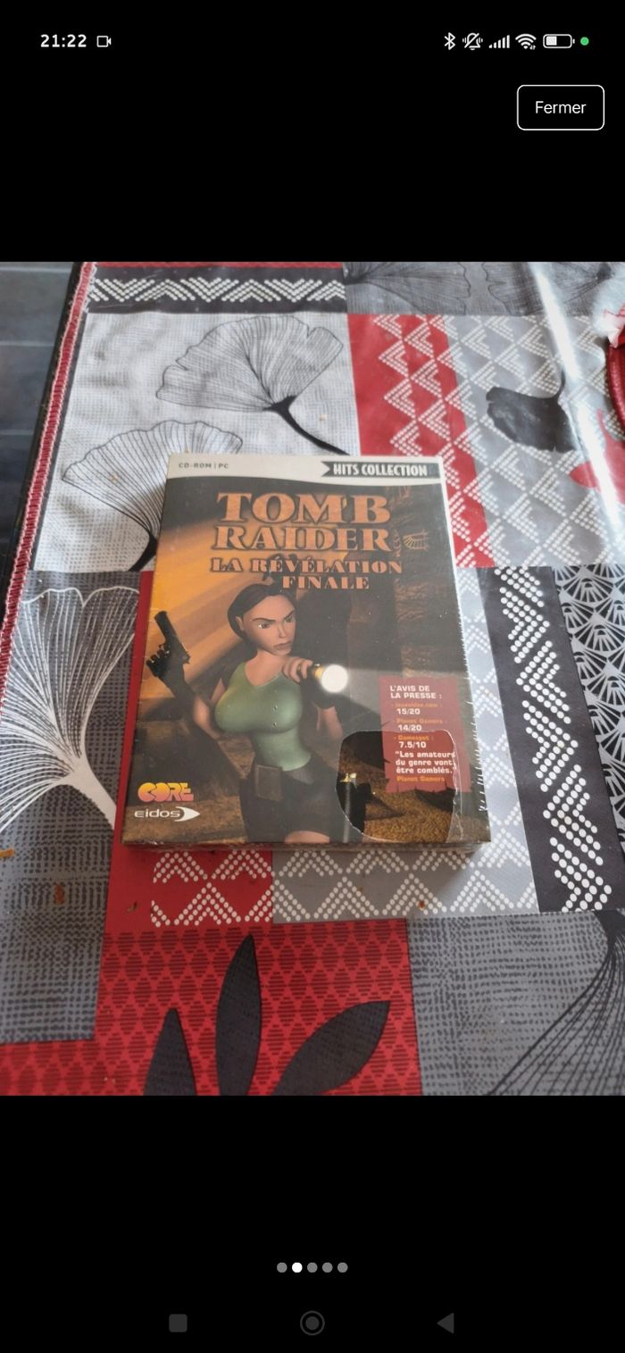 Jeu pc tomb raider neuf sous blister - photo numéro 2