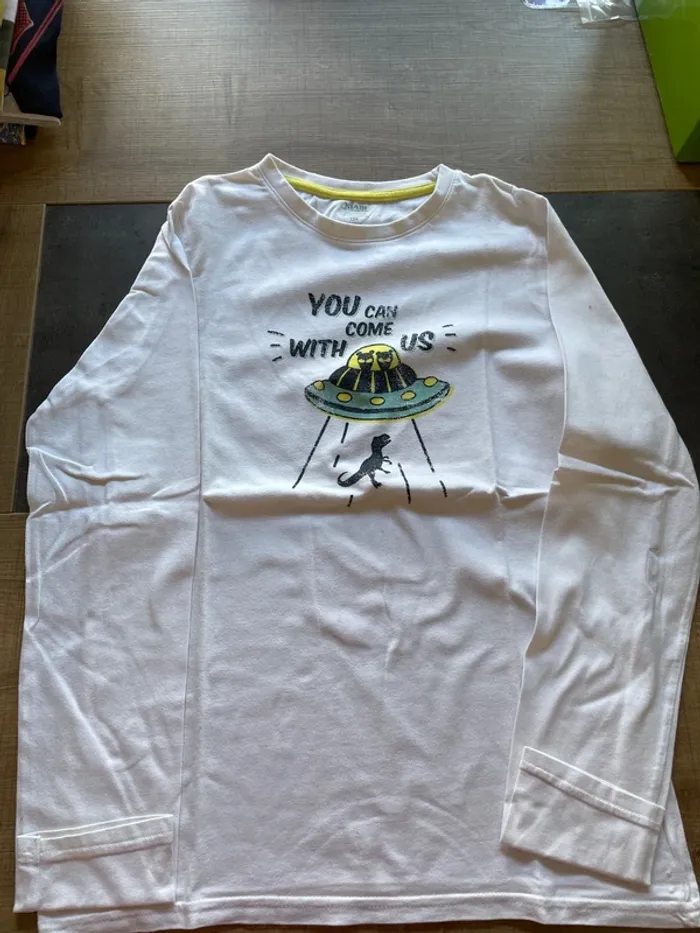 Lot 4 tee-shirts manches longues 12 ans - photo numéro 8