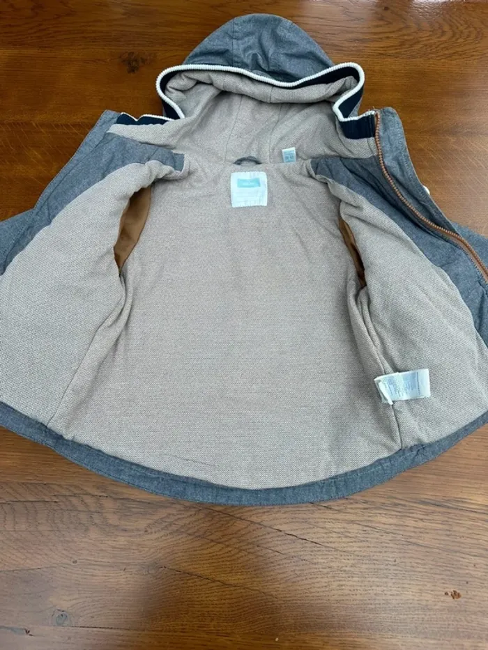 Veste gris en bleu Obaibi 23 mois - photo numéro 6