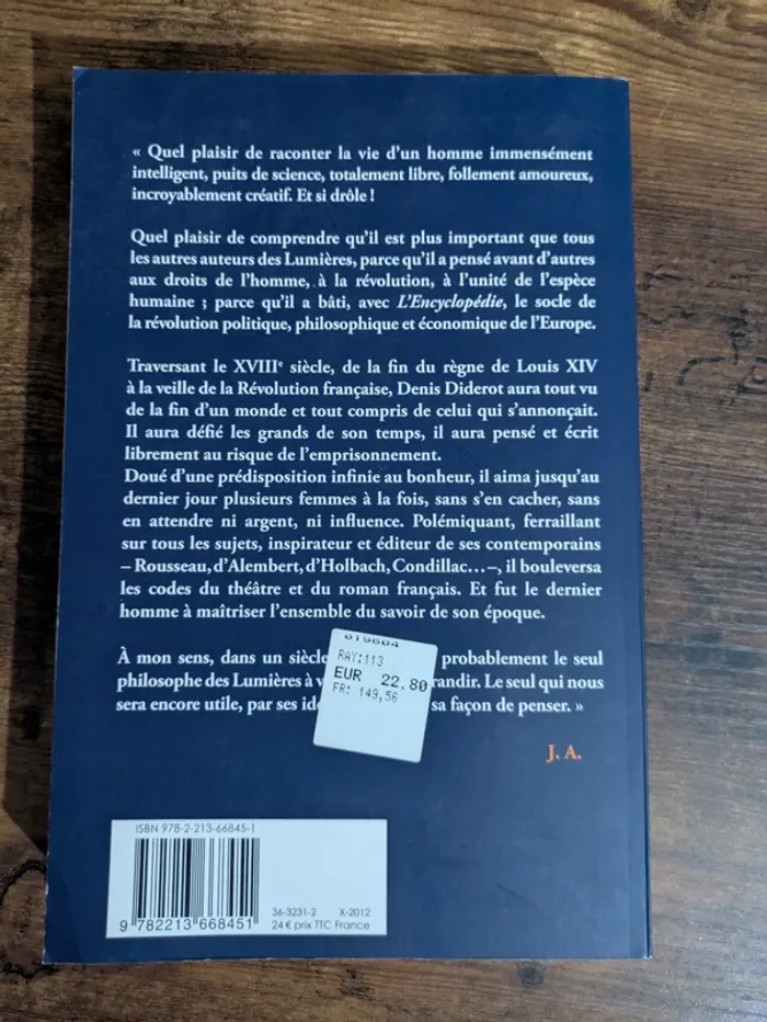 Diderot ou le bonheur de penser - photo numéro 2