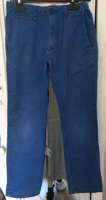 Pantalon ajustable bleu gap
