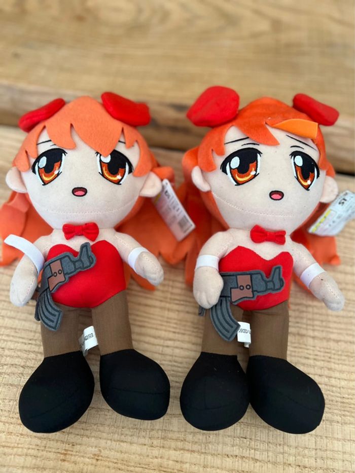 Peluche manga animé japan neuve mikuru asahina neuf poupée orange