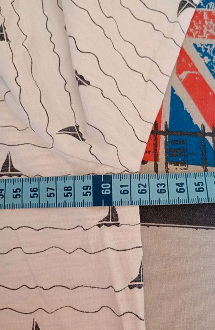 Tee-shirt manches 3/4 100% coton Taille 46/48 - photo numéro 7
