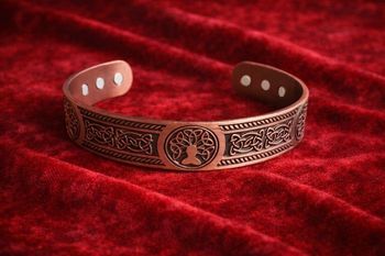 🧲 bracelet magnétique 🧲- cuivre - Arbre de  Vie 