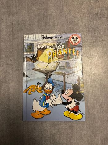 Livres Disney, la maison hantée