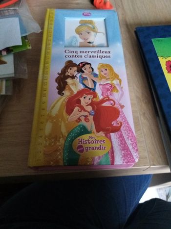 Livre mes histoires pour grandir princesse