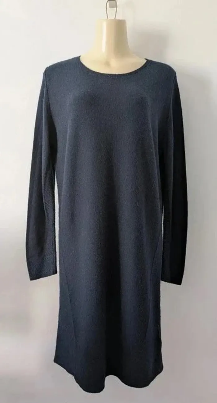 Robe pull en viscose laine cachemire - Sud Express - taille M