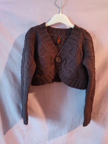 Bolero torsadé fille 6 ans