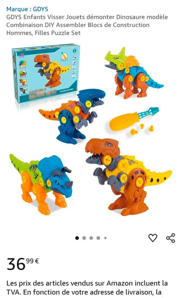 Dinosaures à faire soi-même démonter construire - photo numéro 5