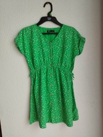 Robe fleurie manche courte