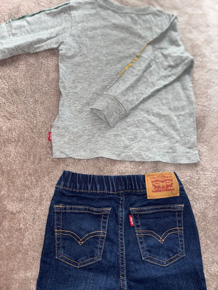 Ensemble Tchirt manches longues + jean LEVI’S - photo numéro 2