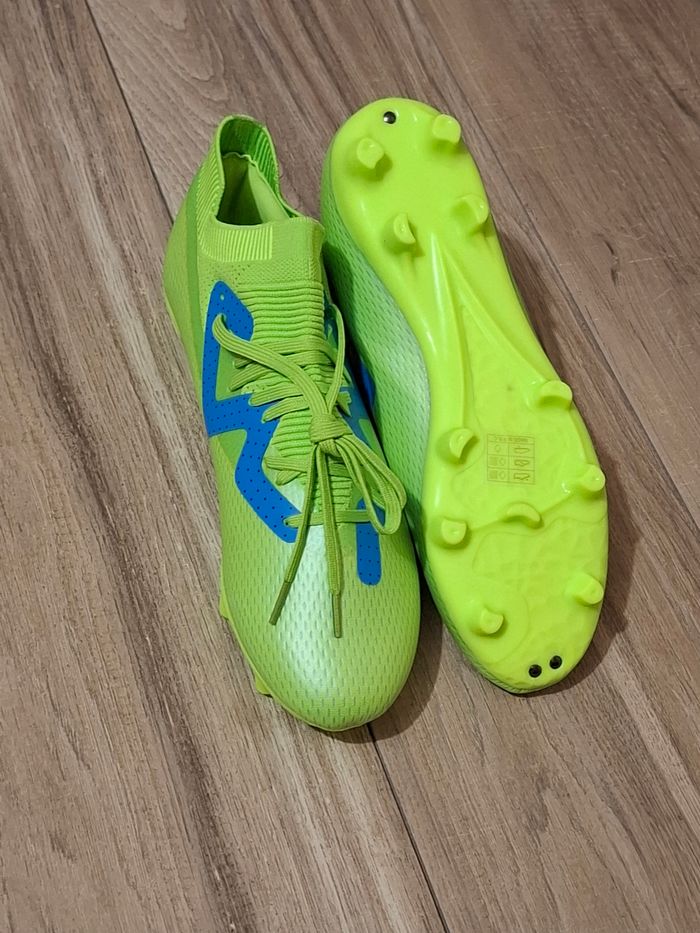 Chaussure Mixte football crampons sport vert - photo numéro 2