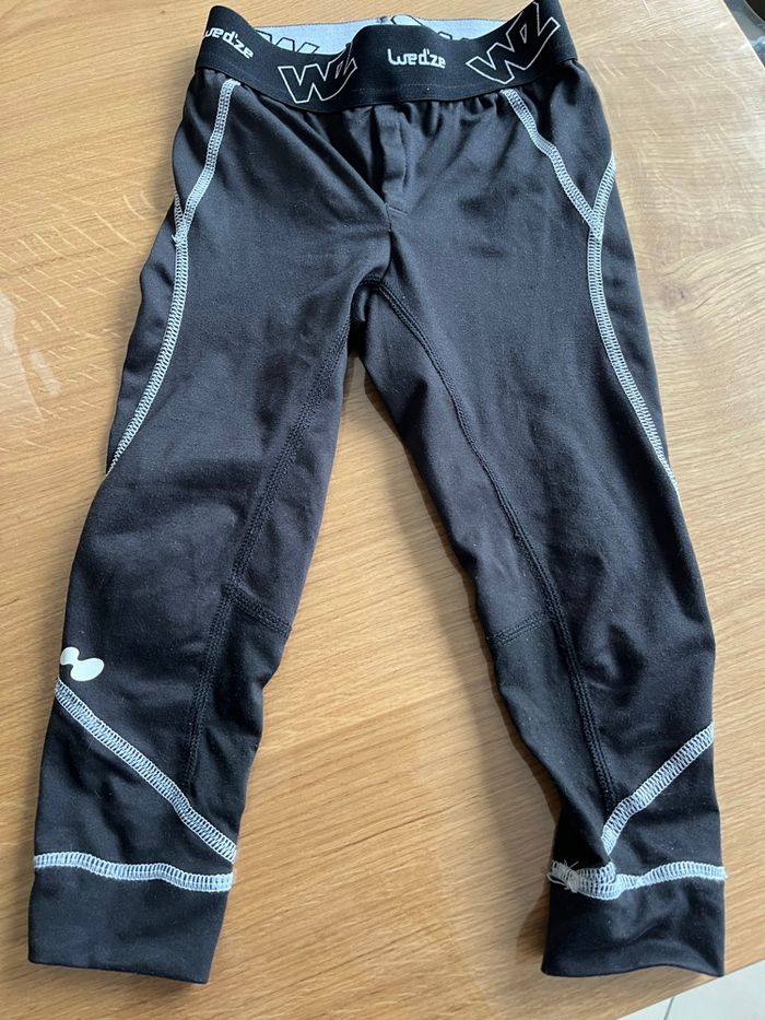 Tenue technique ski t shirt pantalon enfant 4 ans