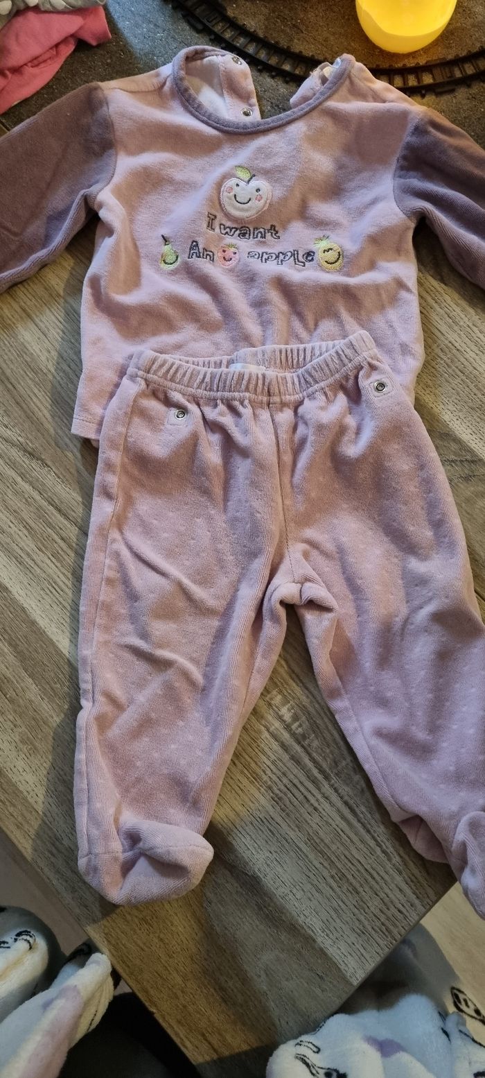 Pyjama hiver 2 pièces