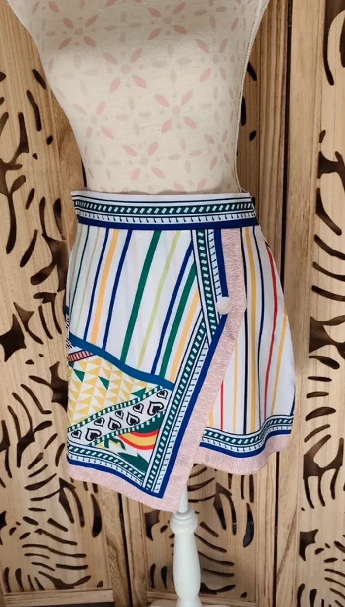 Mini Jupe imprimée T M Fashion Nova