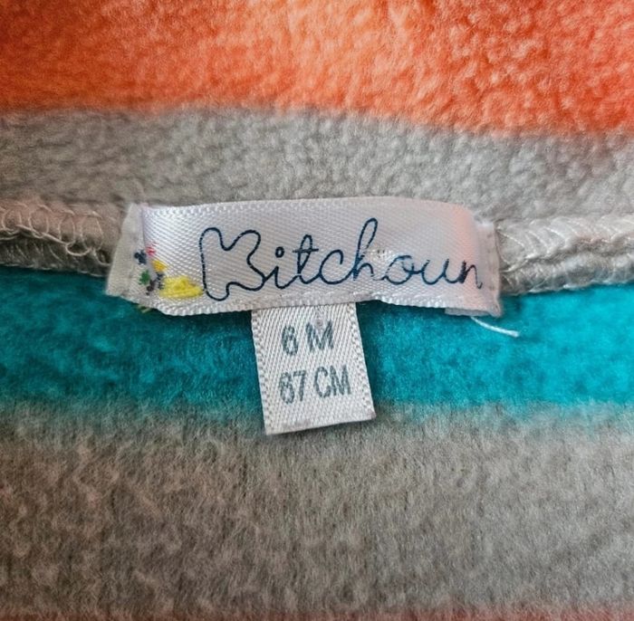 Veste polaire unisexe Kitchoun taille 6 mois - photo numéro 3