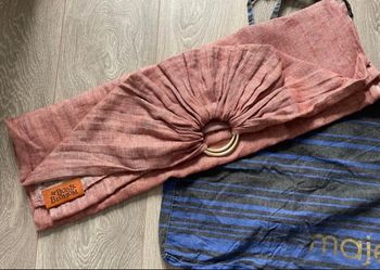 Portage sling ringsling de la marque Bud&Blossom  100% lin 