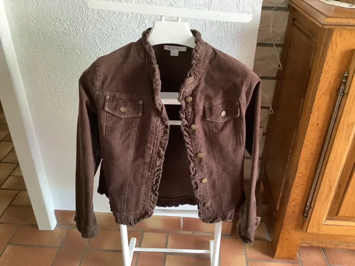 Blazer velours très fin - photo numéro 2